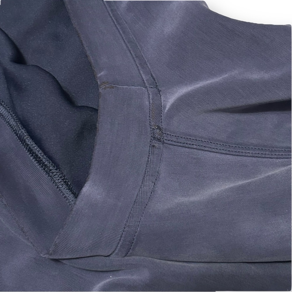 Lululemon / Perfectly Oversized Cropped Crew Softstreme Large Mineral Blue - Picture 2 of 6